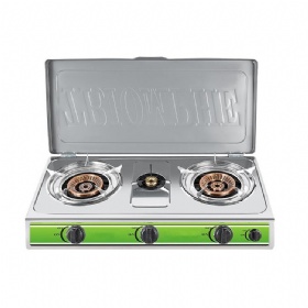 Low Price Reasonable Price Stainless Steel Cooking White Gas Stove Components With Cover